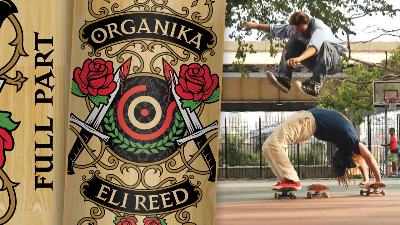 Autocollant Vintage Organika Skateboard Co. – The Smoki' Mad Trees Logo – Neuf