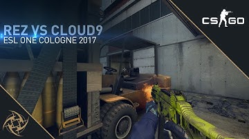 NiP REZ - 4K vs Cloud9 (ESL One Cologne 2017)