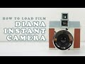 LOMO DIANA INSTANT SQUARE - HOW TO LOAD FILM