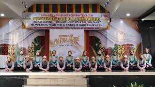 Ratoh Jaroe SMA Muhammadiyah 3 Jakarta @Festival Tari Ratoh Jaroe di Anjungan Aceh