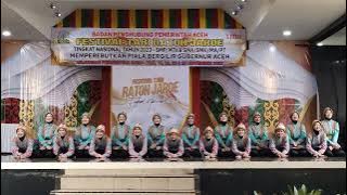Ratoh Jaroe SMA Muhammadiyah 3 Jakarta @Festival Tari Ratoh Jaroe di Anjungan Aceh