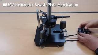 UAV Helicopter Swash Plate Application