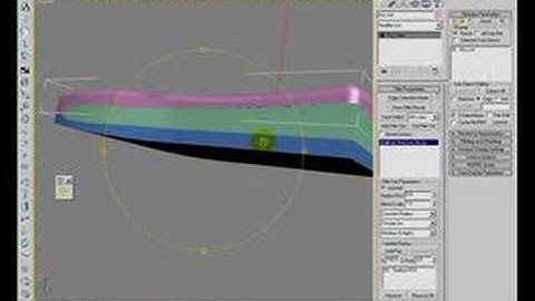 NURBS modeling a shell of mobile phone video 3 of 3