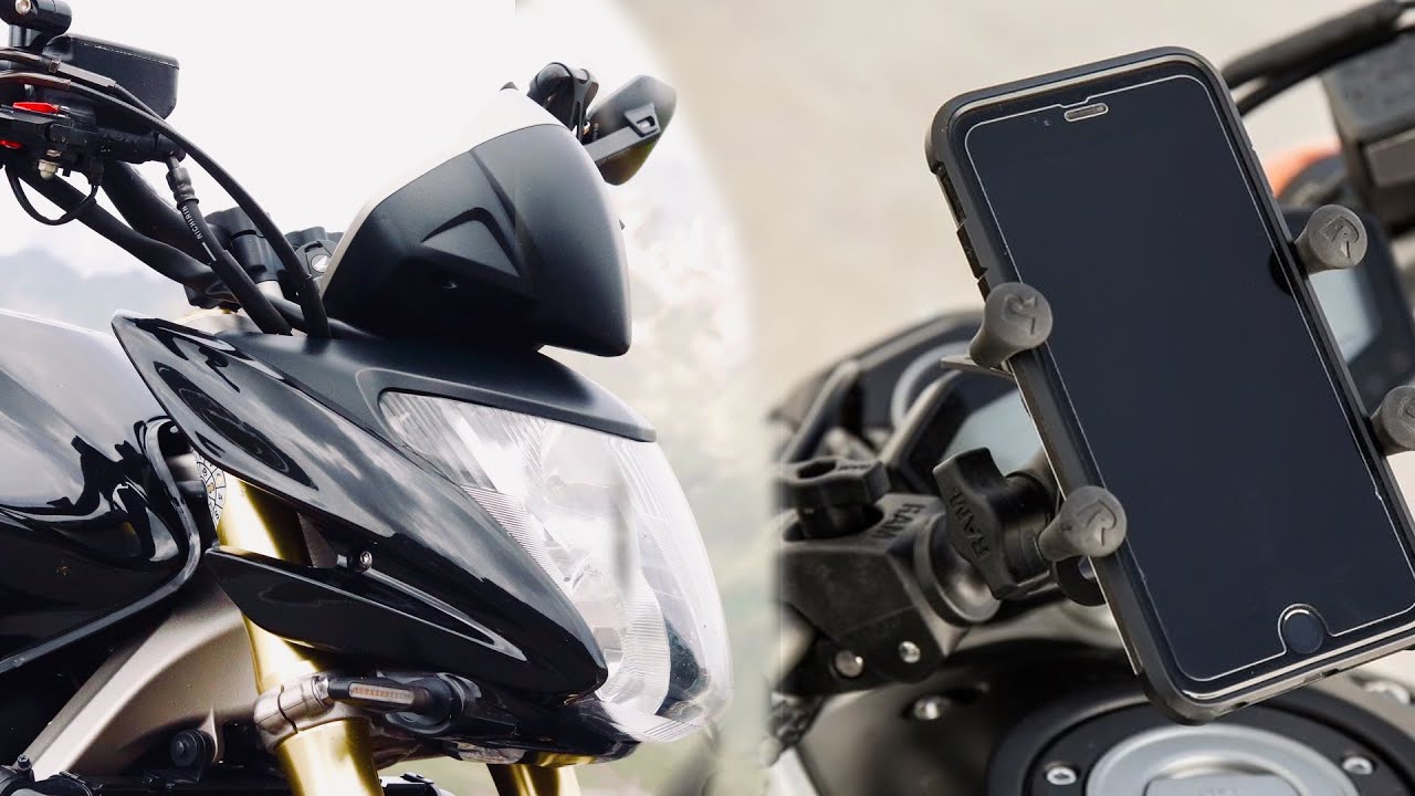 MELHOR SUPORTE PARA CELULAR NA MOTO? - YouTube