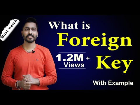 वीडियो: विदेशी कुंजी कहाँ है?