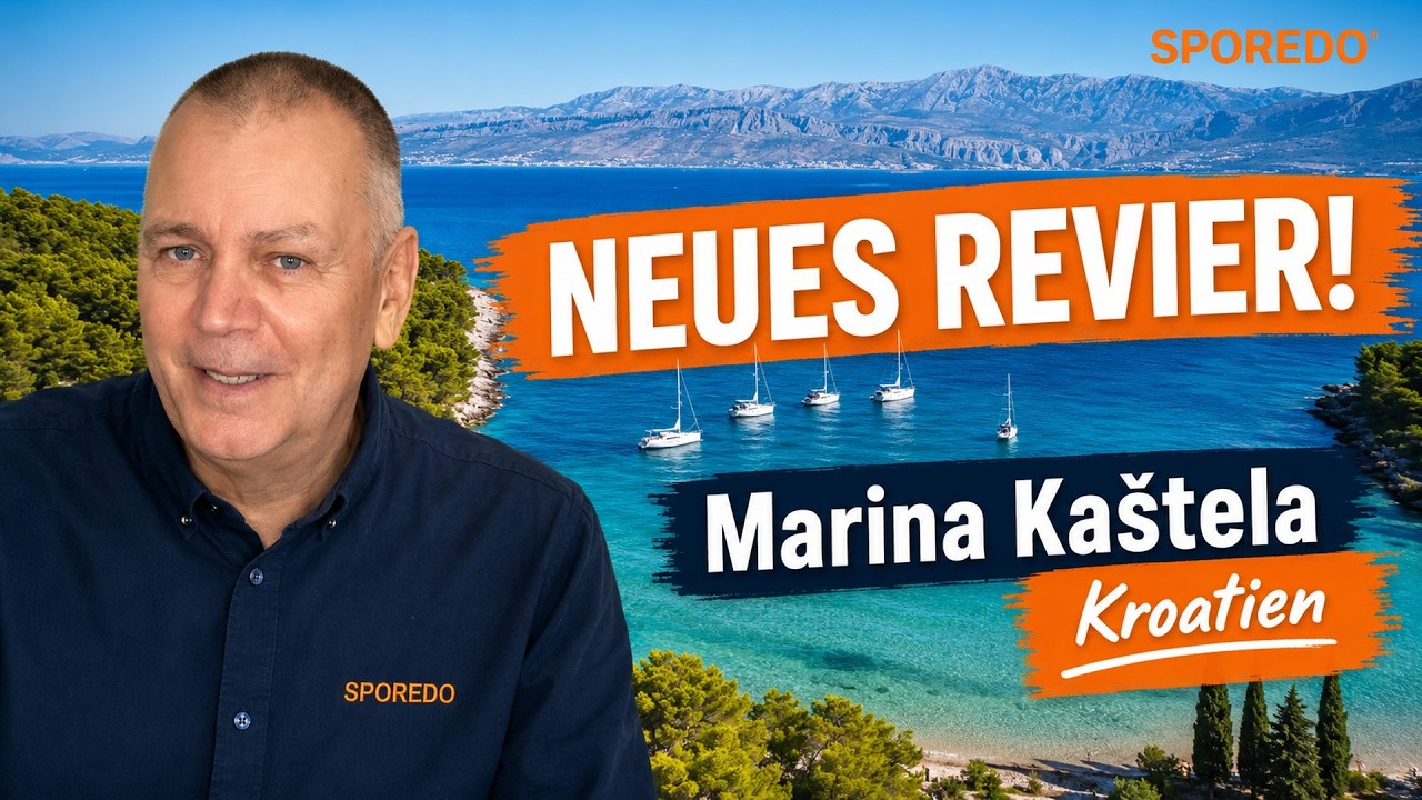 ⁣Skipper-Praxiswoche Kroatien: Neu ab Marina Kaštela bei Split | SPOREDO
