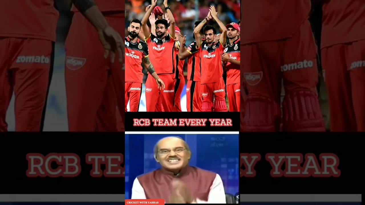 RCB legacy 😅😓 