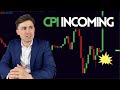 CPI NEWS INCOMING: My Best Forex Trading Setups! (USD Pairs, XAUUSD, SPX500)