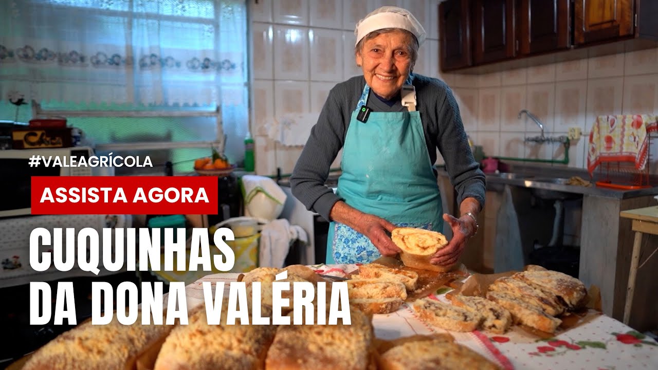 A receita irresistível de cuquinhas da dona Valéria, de 82 anos!