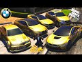 Michael Steal Every Golden BMW Cars in GTA 5 #158