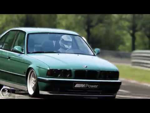 Assetto Corsa | BMW M5 E34 Facelift | Fenix on Nurburgring Nordschleife (with mouse steering)