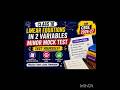 Class 10 chapter 3 minor mock test with solutions for CBSE boards 2026-27 #mathematics