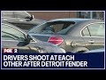 Drivers shoot at each other after Detroit fender bender