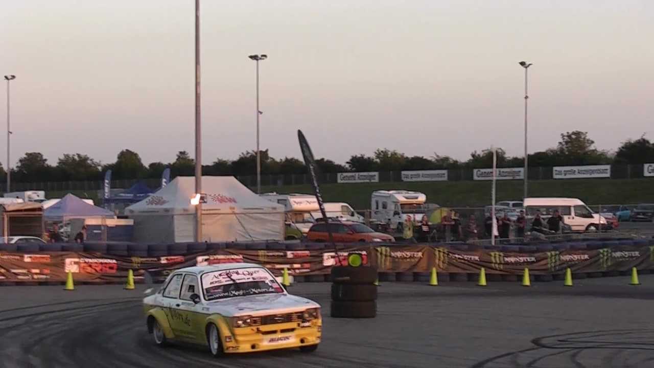 Sport1 Trackday 12 41 Patrick Becker Opel Kadett C Gymkhana Drift Grosses Finale Youtube