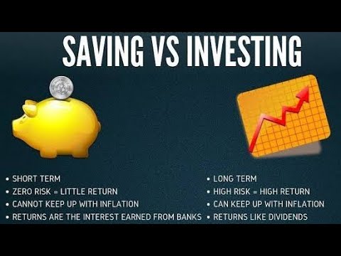 Saving Vs Investment - YouTube