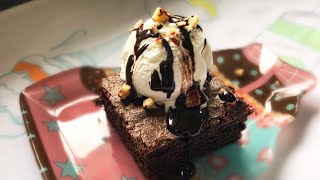 Brownie Sundae Recipe | How To Make Chocolate Brownies | Easy Brownie Recipe