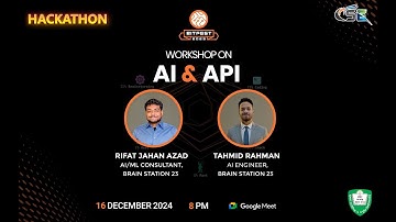 AI & API Hackathon Workshop - KUET CSE BitFest 2025