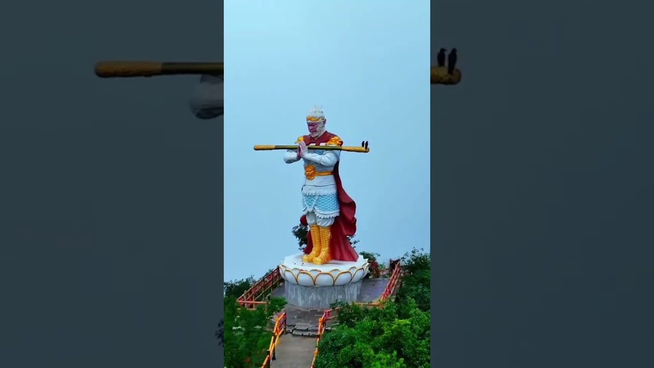 Wukong on the mountaintop of Hebei Province 