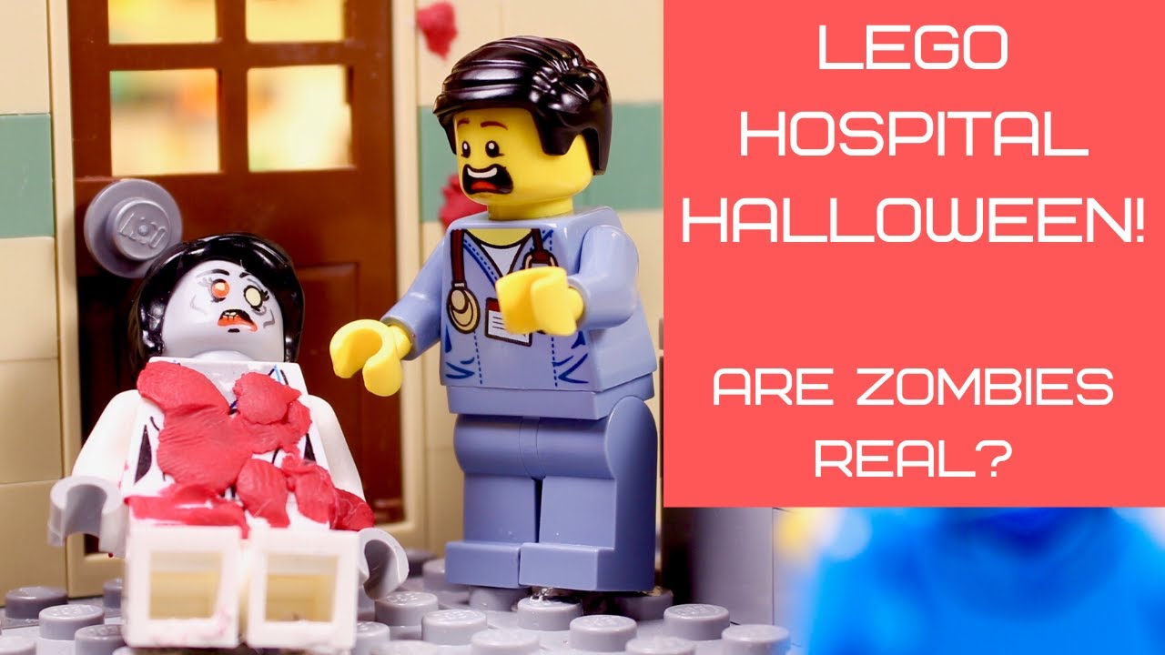 Morse kode udpege Normalt LEGO Hospital Halloween | Zombies Zombies Zombies! - YouTube