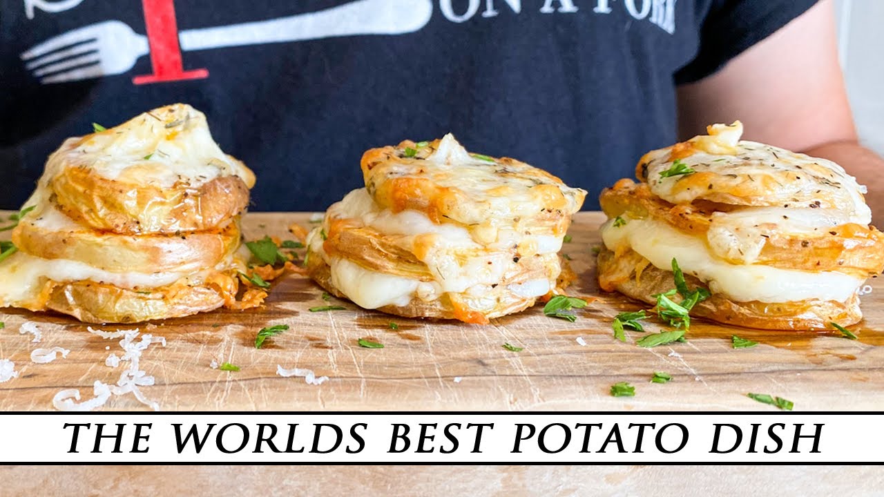 Cheesy Potato Stacks   Worlds Best Potato Dish