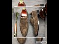 Crocodile Shoes Classic Sanded Genuine Crocodile Leather Slip On loafers driving shoes Brown