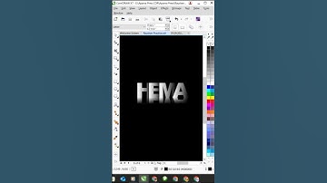 😱😱3D Shadow Text Effect in CorelDRAW ✍️ | Stylish Name Logo Design Tutorial 🔥