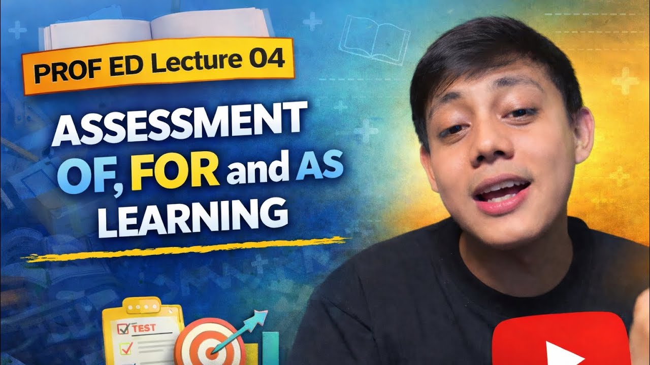 Prof Ed Lecture 04: Assessment OF, FOR and AS Learning | Ano ba ang pinagkaiba-iba nila???? 