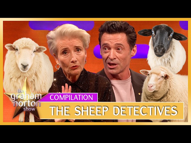 The Cast Of The Sheep Detectives On The Graham Norton Show 🐑