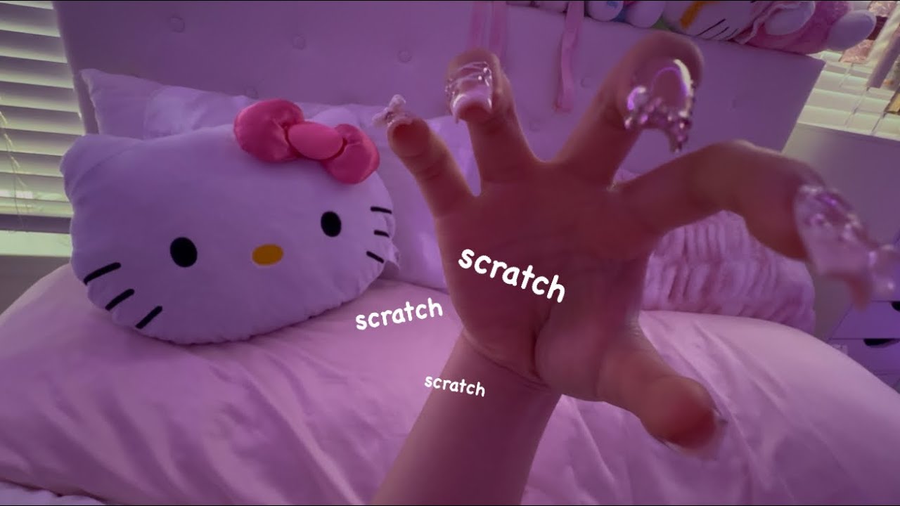 asmr intense scalp scratching and massage ౨ৎ