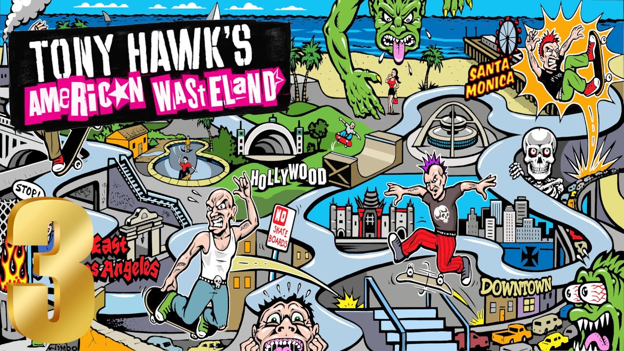 Tony Hawk's American Wasteland Ep 3: Am-Jam and Santa Monica 