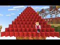 fiz a MAIOR PROTEÇÃO DE CAMA no minecraft BEDWARS ! (Recorde Mundial)