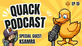 Quack Podcast Ep 15  Special Guest Ksamra  Habbo Hotel Origins