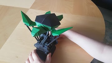 3d printed animated flying sea turtle