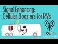 Signal Enhancing: Cellular Booster Overview for RVers