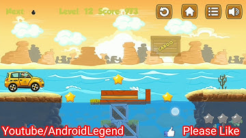 Build It River Bridge Level 12  All 3 Star Android Walkthrough