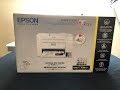 Epson Printer Ecotank ET-4760 unboxing/setup/review