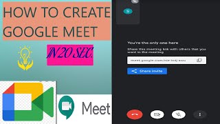 HOW TO CREATE GOOGLE MEET EASILY | GOOGLE CLASS| ALPHA BETA screenshot 5