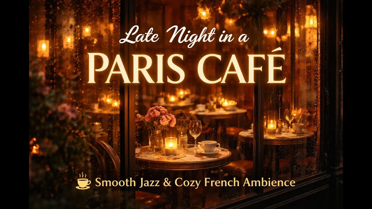 2 Hours of Paris Café Jazz ☕🎷 | Relaxing French Jazz for Work, Study & Ambience
