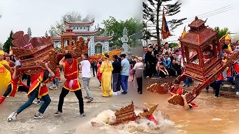 Hội Làng Hà Thanh Yên Mô 2025 Với Nghi Thức Rước Kiệu Từ Chùa Về Đình Làng