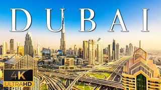 FLYING OVER DUBAI (4K UHD) - Calming Music With Stunning Natural Landscape Videos - Luxury Playlist