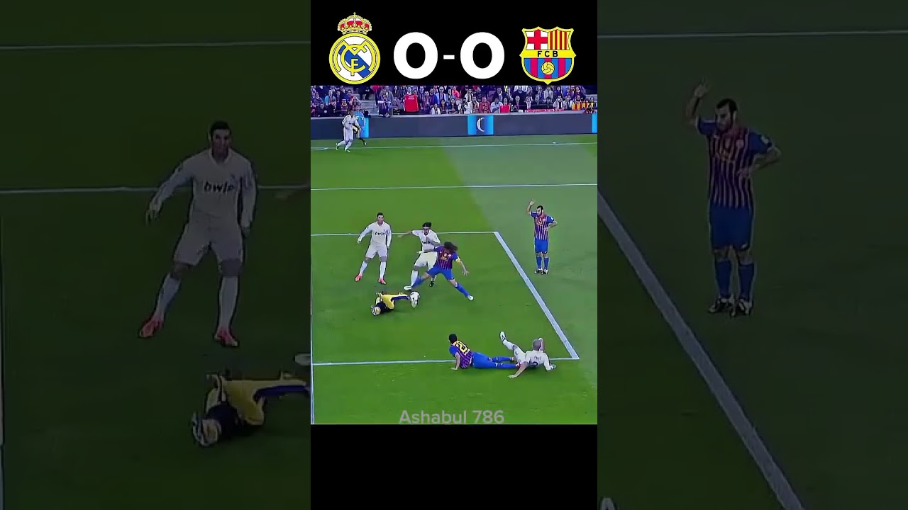WATCH: Real Madrid VS Barcelona 2012 #shorts #ytshorts
