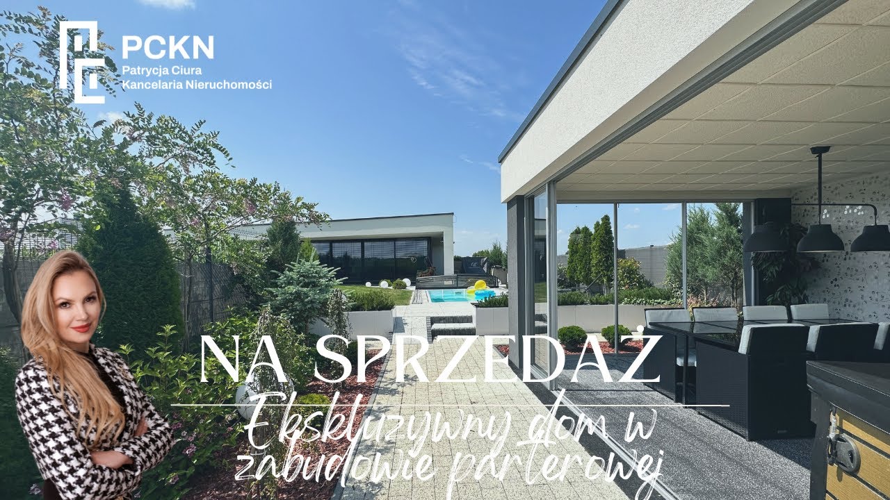 Na sprzedaż luksusowy dom w zabudowie parterowej