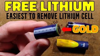 Easiest free street-lithium yet - with gold flashed contacts!