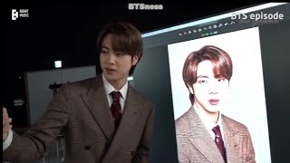 Jin Taking Selfie With Himself Is The best Jin Thing Ever🥺💜 || Jin Is So Obsessed With Himself screenshot 3