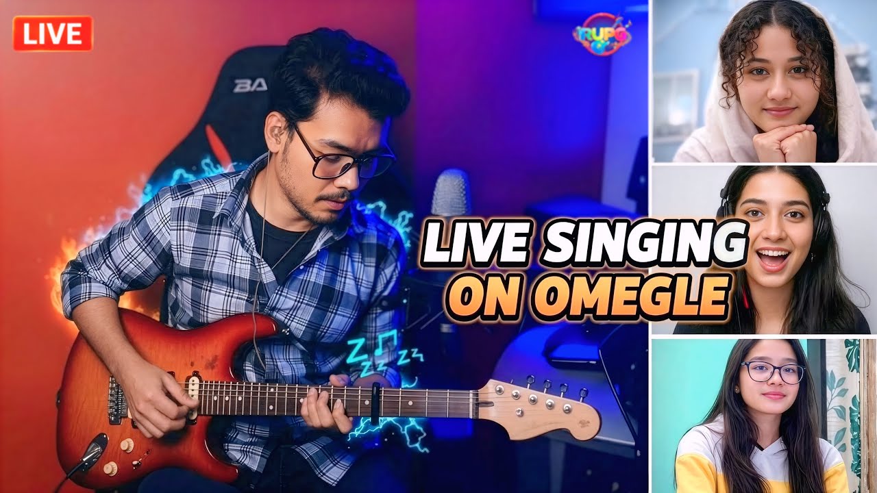 OMEGLE/MONKEY SINGING LIVE !!