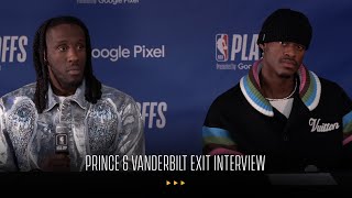Taurean Prince & Jarred Vanderbilt | 202324 Lakers Exit Interviews