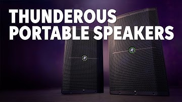 Mackie Thump XT Powered Speakers Overview