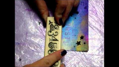 Mixed Media Index Card A Day #9