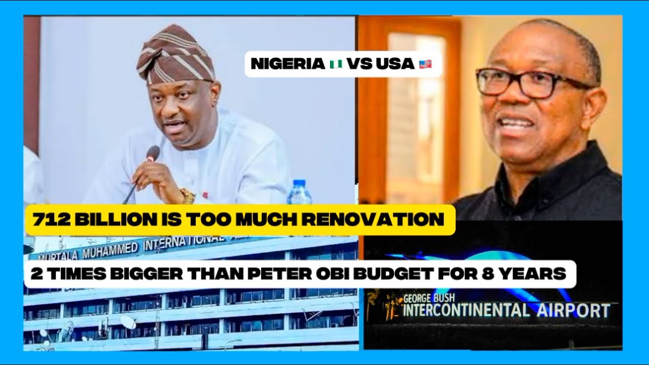The Truth is out: Nigeria 🇳🇬 Airport vs Texas Airport-Festus Kyamo to spend 712B Airport Renovation