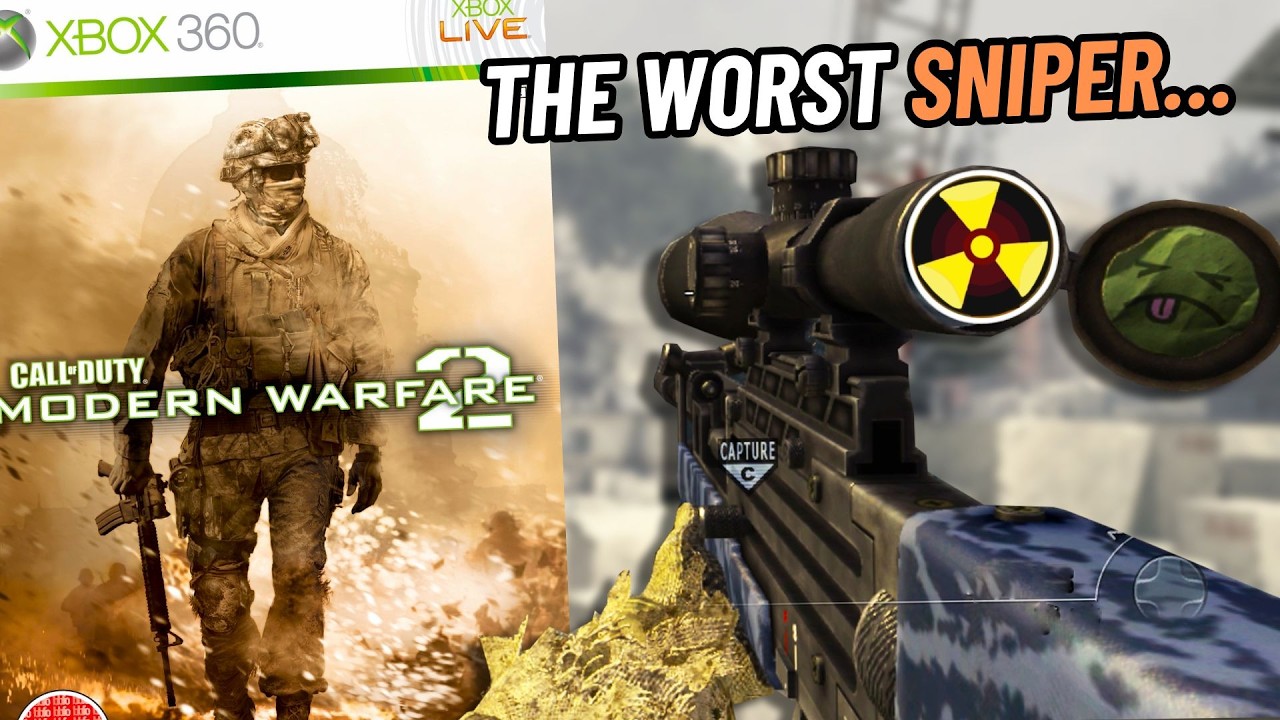 Can I Hit a Nuke with the WORST Sniper in MW2 (2009)? - YouTube